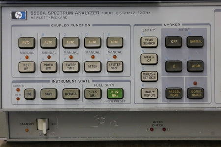 HP 8566A Spectrum Analyzer