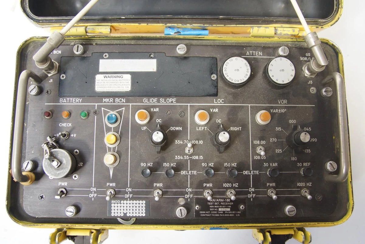 Rockwell Collins AN/ARM-186 Aircraft Navigation Test Set Receiver