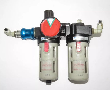 Airtac BFR3000 + BL3000 FRL Unit 3/8 Pneumatic Air Filter Regulator Lubricator