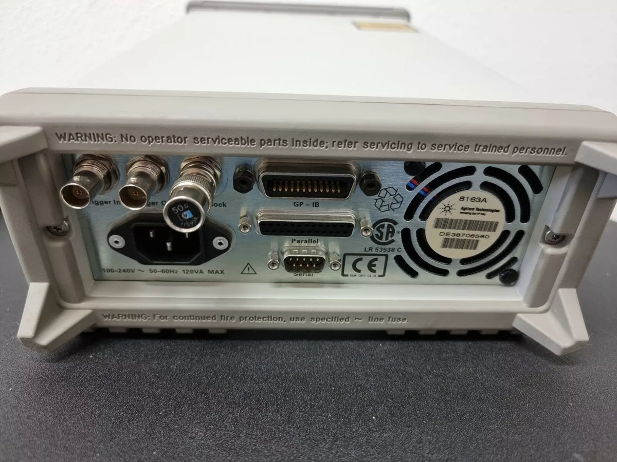 Agilent 8163A Lightwave Multimeter with 81635A Power Sensor