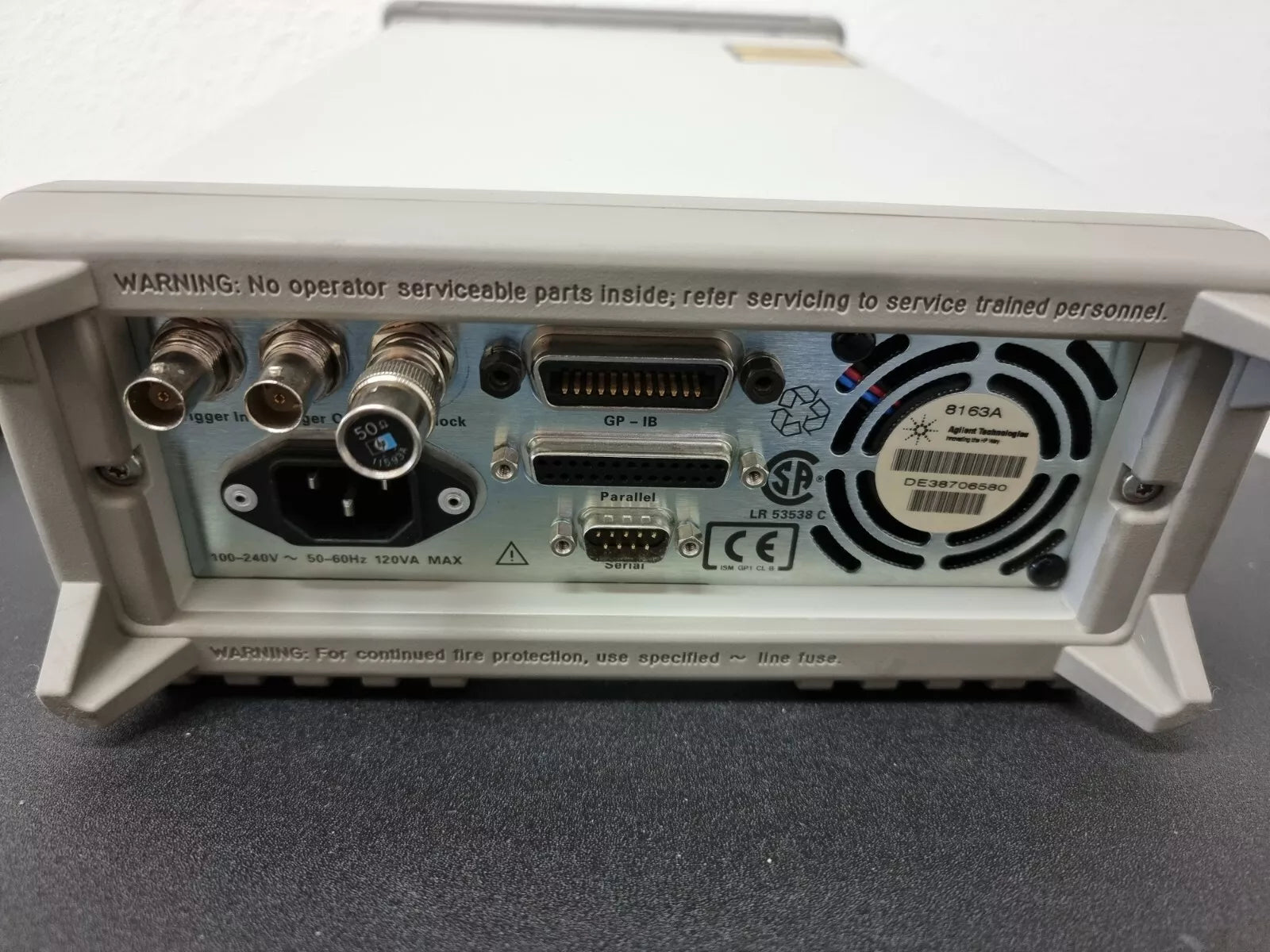 Agilent 8163A Lightwave Multimeter with 81635A Power Sensor