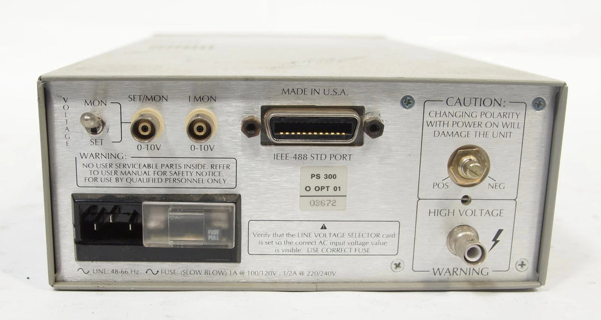Stanford Research Systems SRS PS310 1250V-25W High Voltage Power Supply