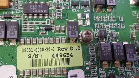 Kontron 38001-0000-20-0 ETX CPU Board 9654 Untested