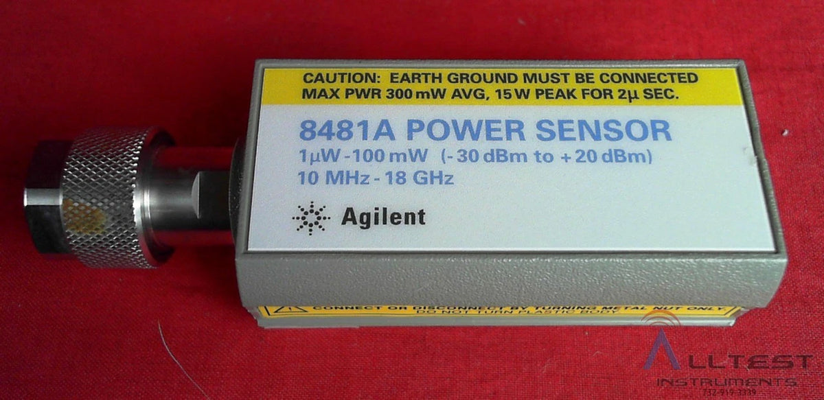 Agilent Keysight 8481A Power Sensor 10 MHz to 18 GHz SN 1550A13732