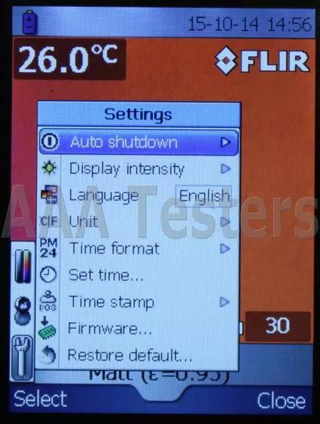 Extech FLIR i5 9Hz 100 x 100 Infrared Thermal Imaging Camera IR Imager - XG eqpt