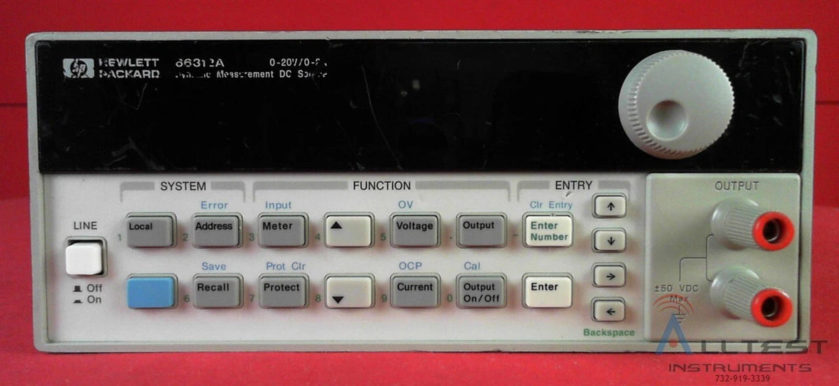 HP Agilent Keysight 66312A DC Power Supply 0-20V 2A