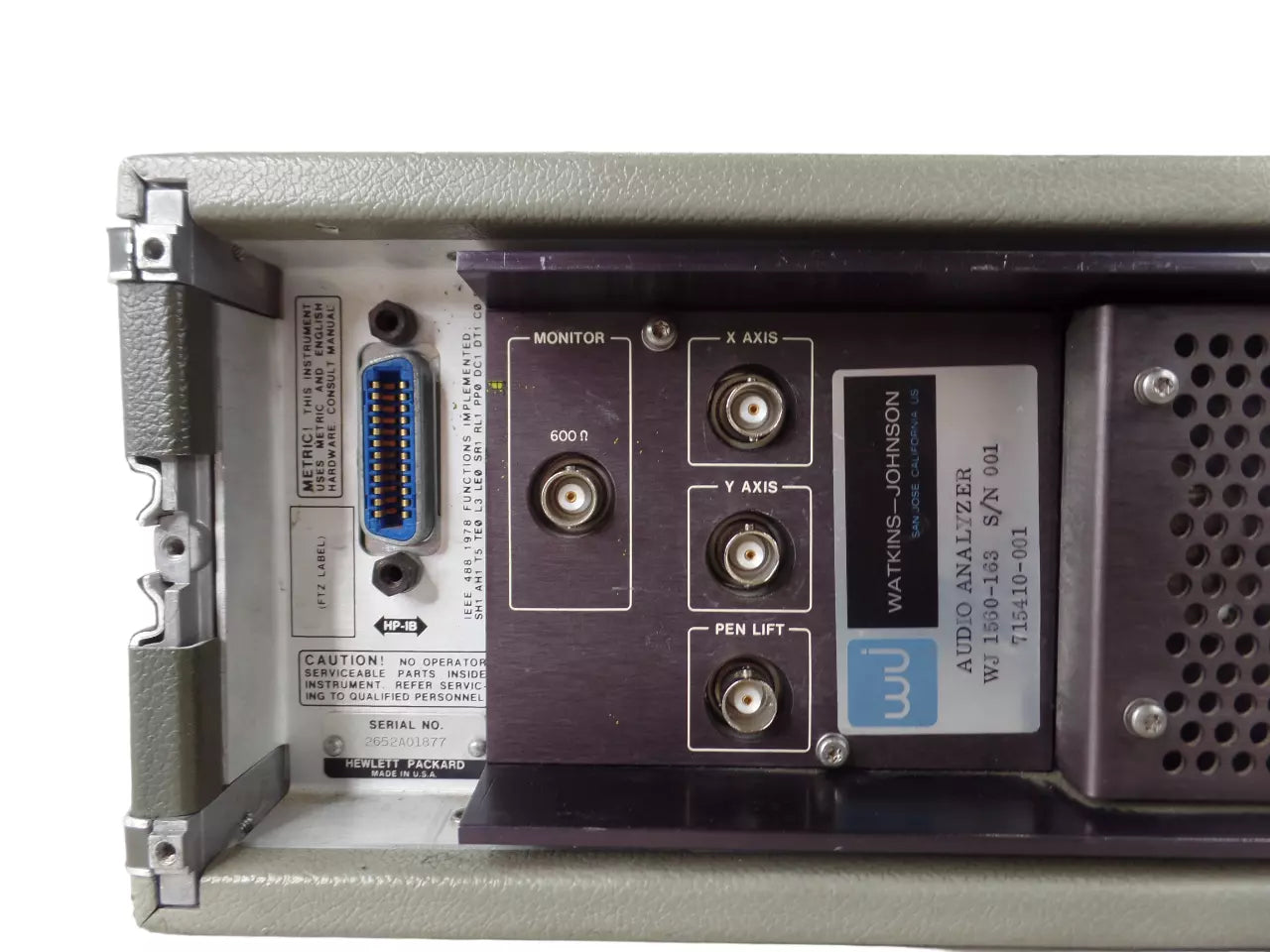 HP 8903B Audio Analyzer - High-Quality Sound Measurement Tool