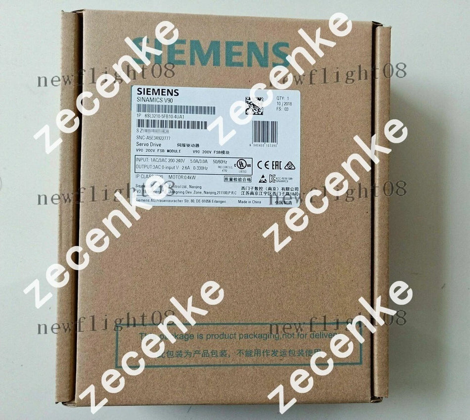 NEW SIEMENS 6SL3210-5FB10-4UA1 Servo Drive - 1PCS
