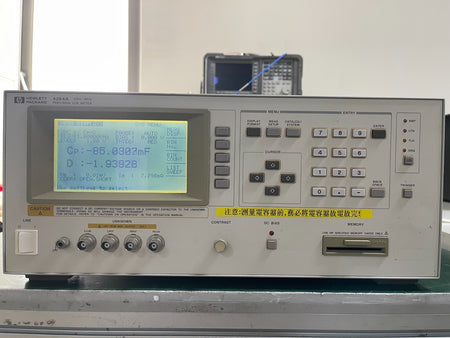 Agilent HP 4284A Precision LCR Meter 20Hz - 1MHz Opt. 001, 002 _08480 - XG eqpt