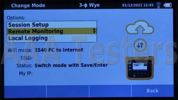 Fluke 3540 FC Three-Phase Power & Condition Monitor 10.24 kHz 3540-FC