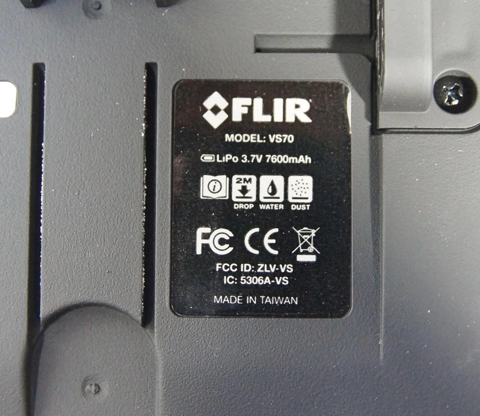 FLIR VS70 High Definition Rugged VideoScope Borescope Display Only