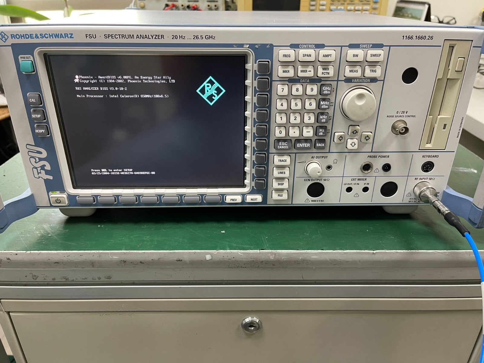 Rohde & Schwarz FSU26 20 Hz - 26.5 GHz Spectrum Analyzer w/ Opt. K72/K73 _0345 - XG eqpt