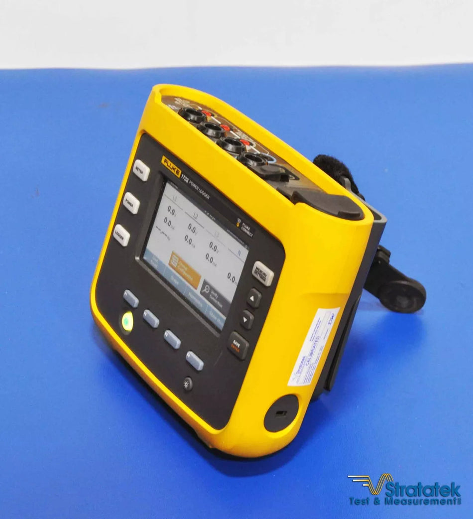 Fluke 1738 3 Phase Power Logger 1500A Probes PQA Fluke Connect NIST Calibrated