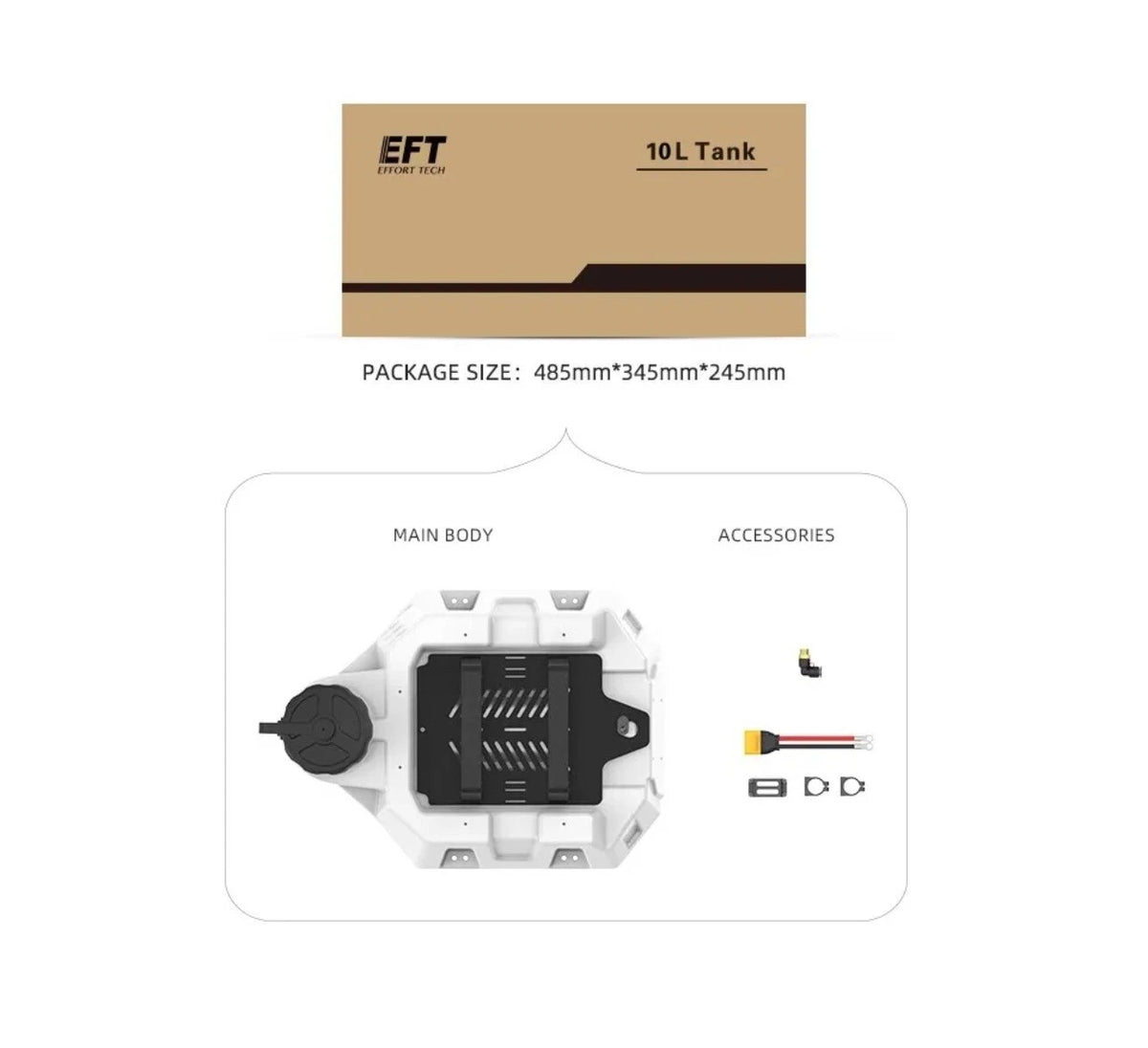 4 Axis Spray Agriculture Drone UAV RC Drone Carbon Fiber Frame Kits + Tank