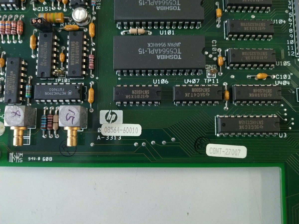 HP Agilent 08564-60010 A2 CPU board for 8560E 8561E 8562E 8563E 8564E 8565E 
