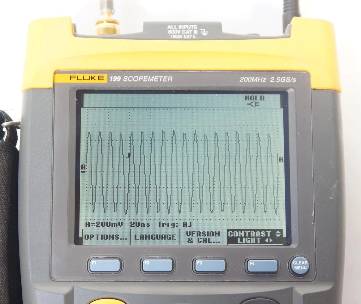 Fluke 199 200MHz 2.5GS/s Digital Oscilloscope Scopemeter Multimeter