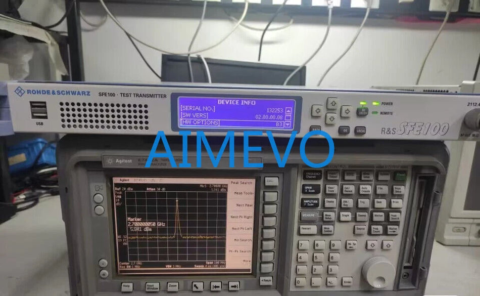 R&S Rohde&schwarz Test Transmitter Broadcast-Signalgenerator SFE100