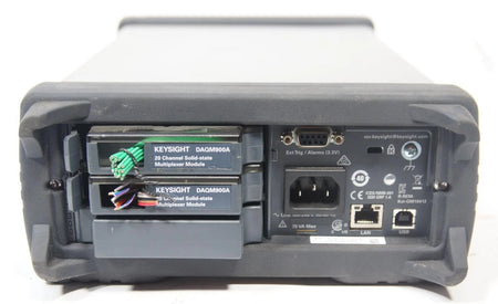 Keysight DAQ970A Data Acquisition System w 2x DAQM900A 20CH Multiplexer Modules
