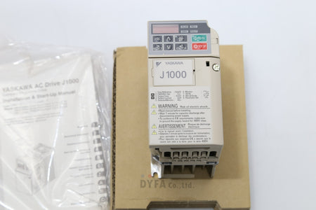 Yaskawa J1000 VFD CIMR-JT2A0006B AA