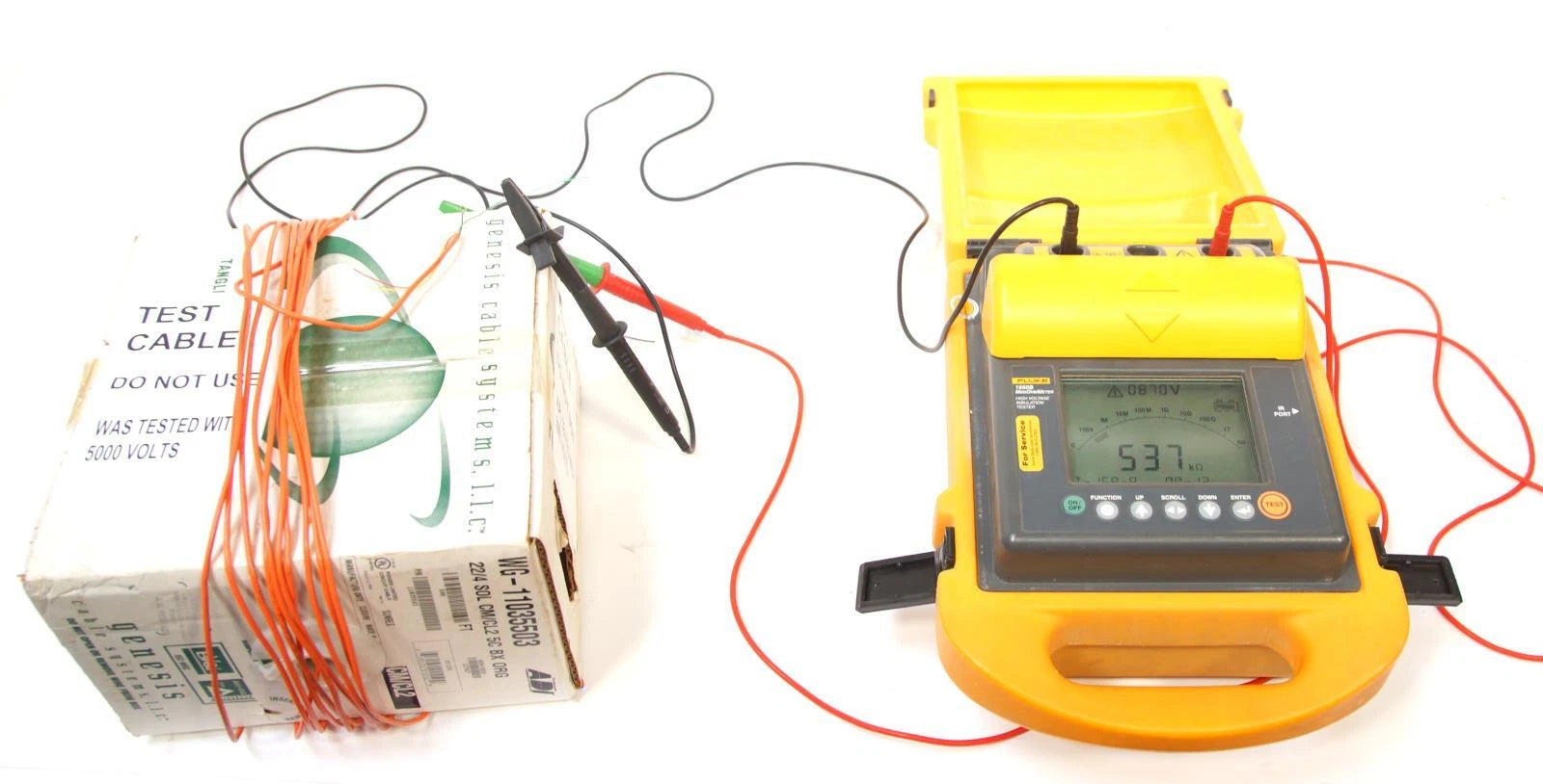 Fluke 1550B 5kV High Voltage Insulation Tester MegOhmMeter