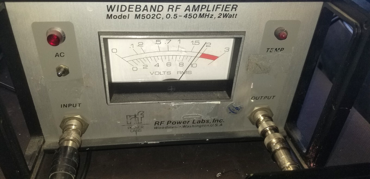 Wideband Power Amplifier - RF POWER LABS