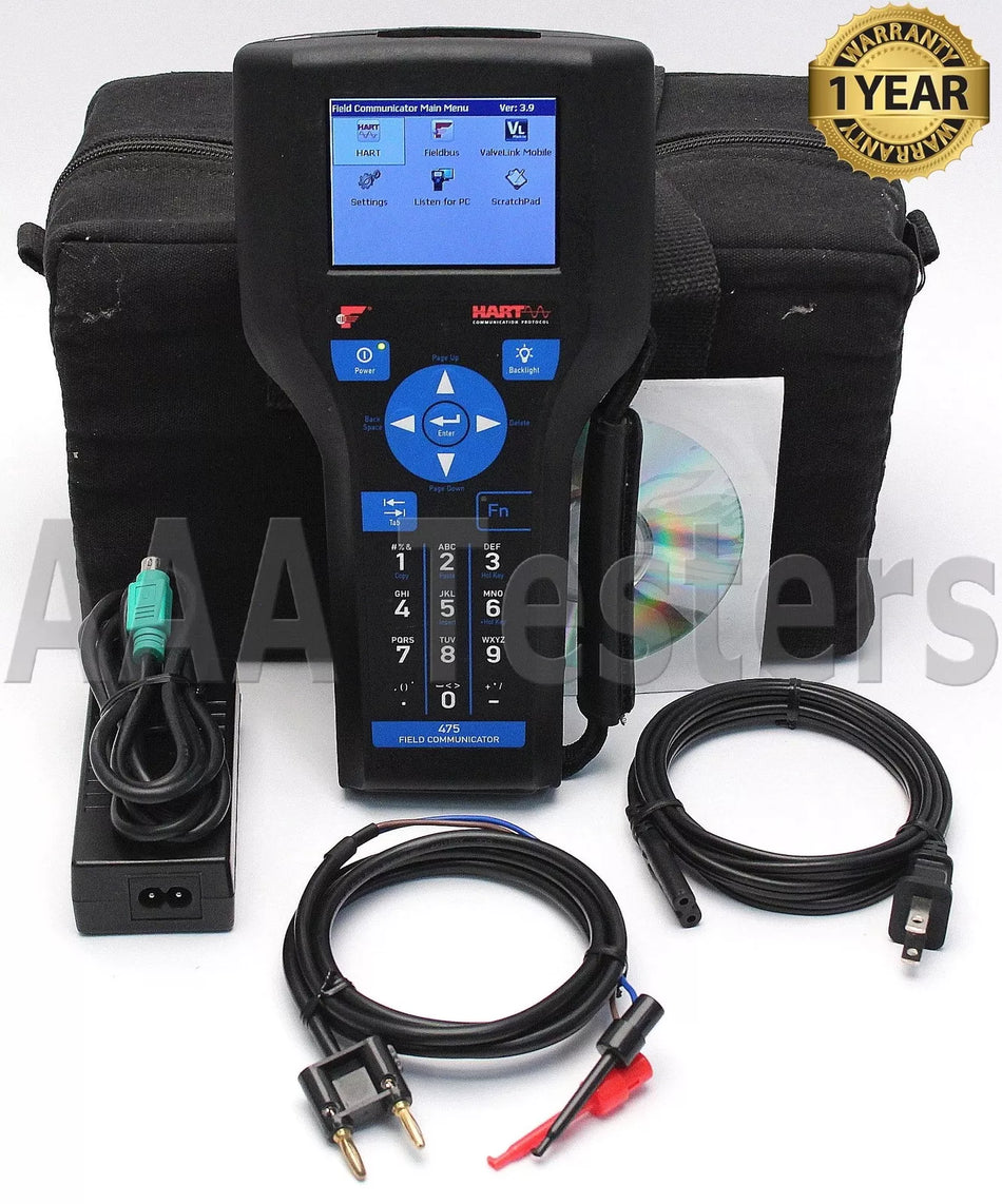 Emerson HART 475 Field Communicator 475HP1EKLGM Rosemount Graphics