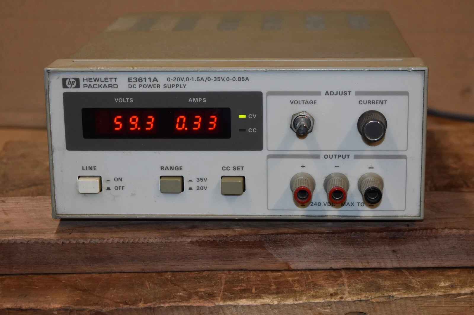 Portable Digital Multimeter with LCD Display and Test Leads