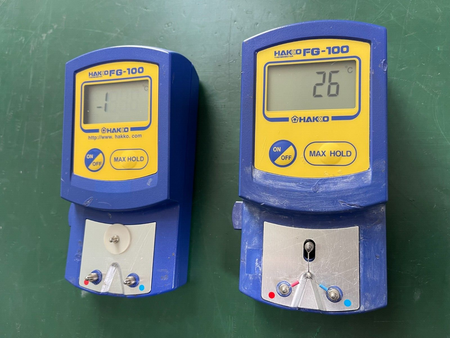 HAKKO FG-100 Thermometer. W/o test sensor lead