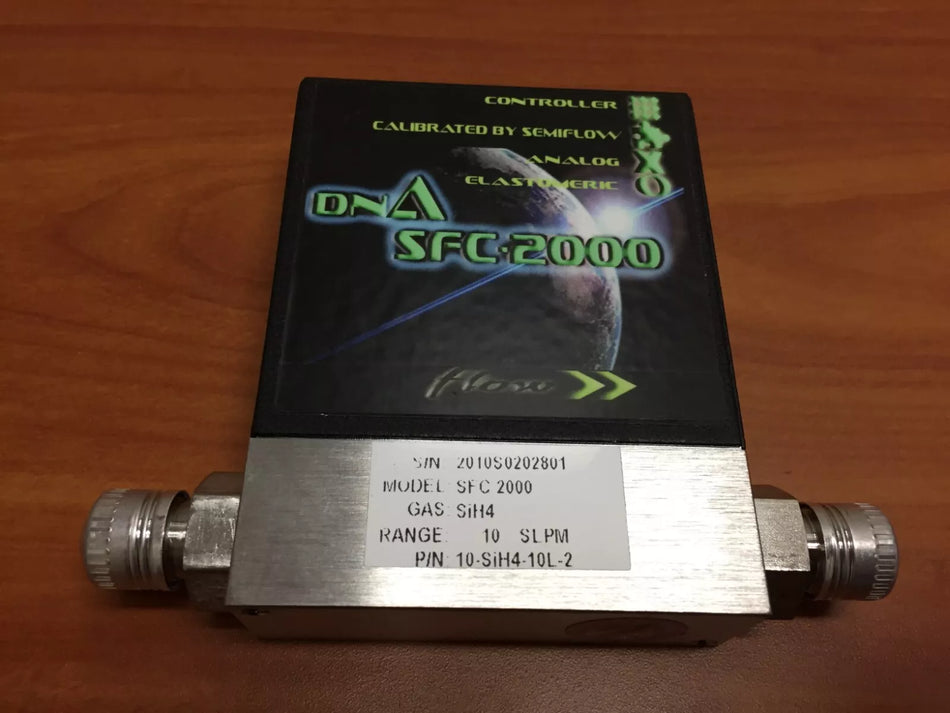 Semi Flow Engineering Mass Flow Controller 10-SiH4-10L-2, Model SFC2000