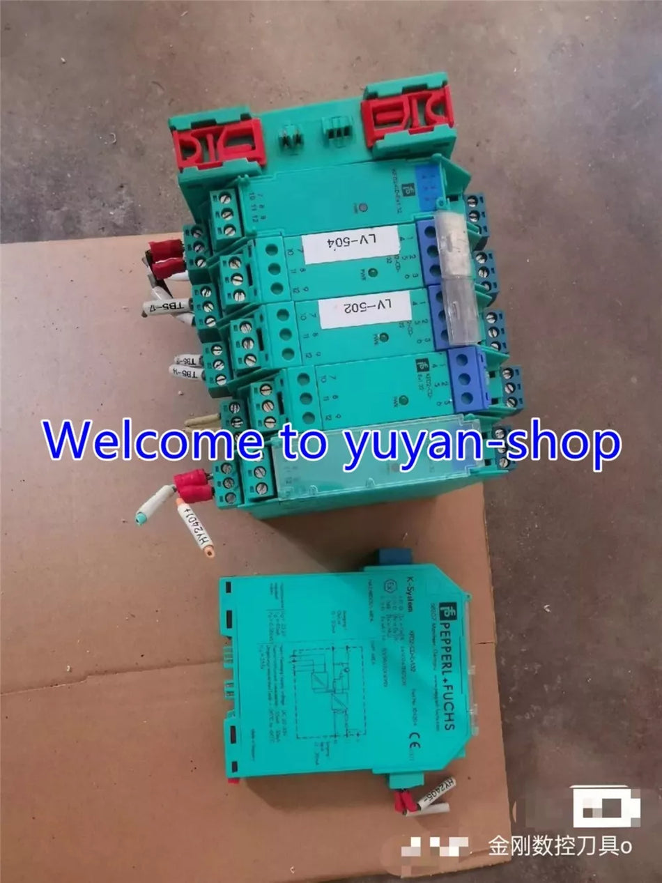 1PC USED PEPPER + FUCHS KFD2-CD-Ex1.32 Safety Barrier