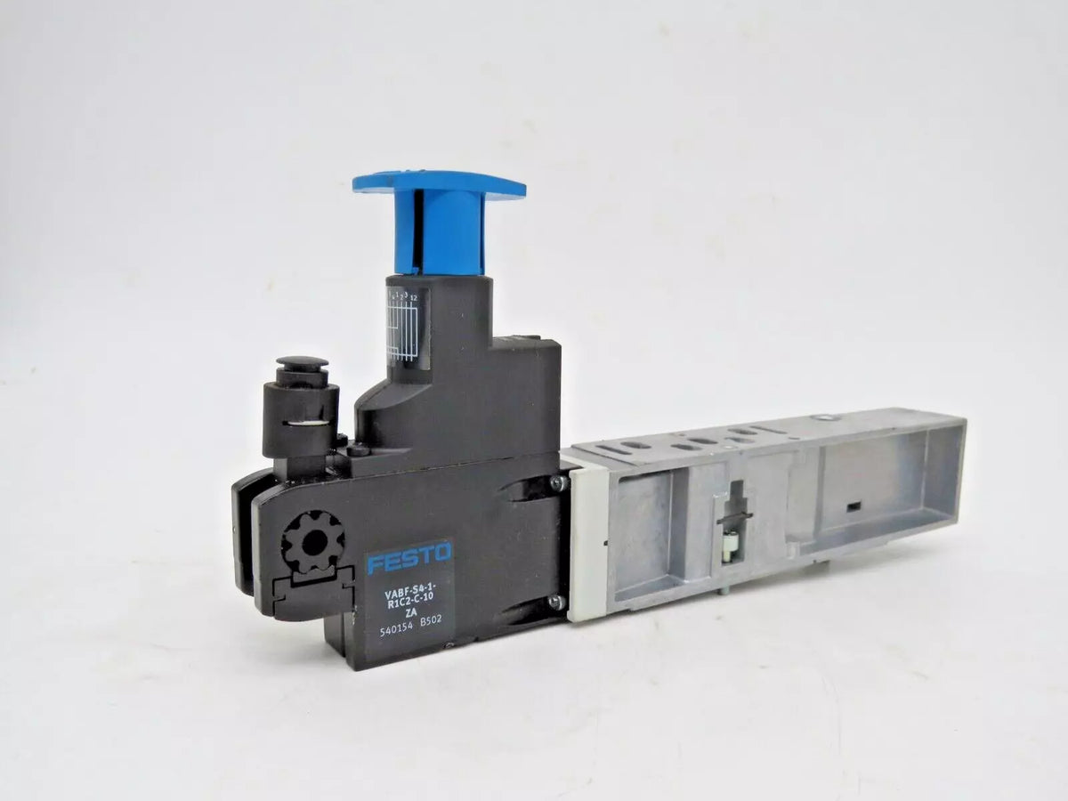 New Festo VABF-S4-1-R1C2-C-10 ZA Solenoid Valve Regulator Plate 26 MM