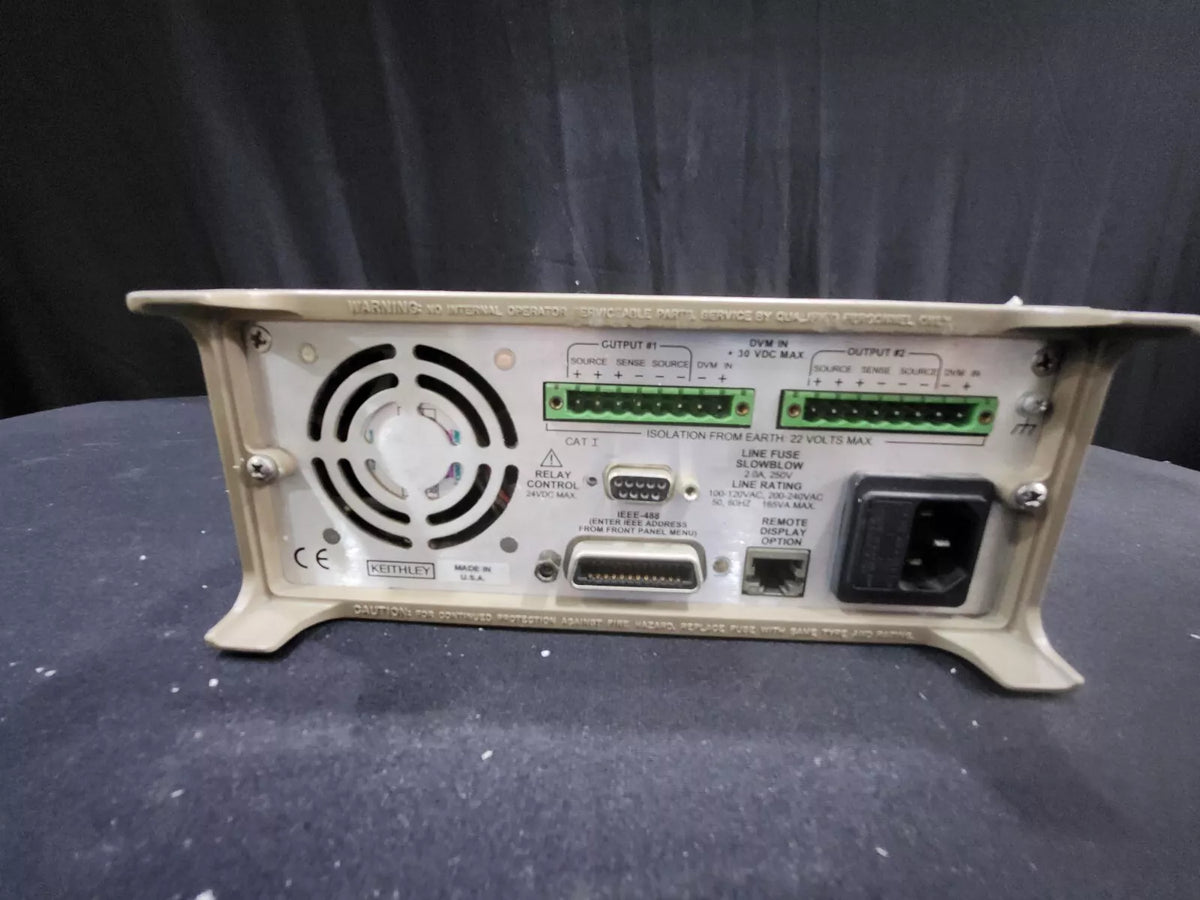 Keithley 2306-PJ: Dual Channel Battery/Charger Simulator, As-Is (6753)