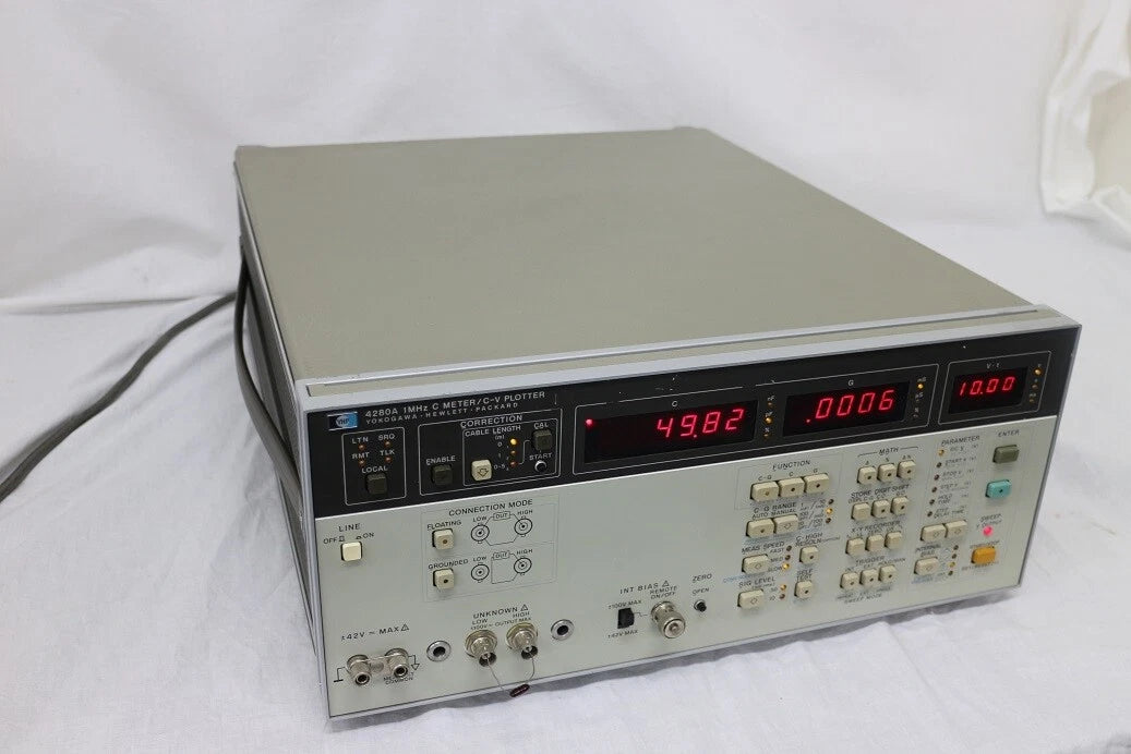 HP 4280A 1MHz C Meter CV Plotter +-100V