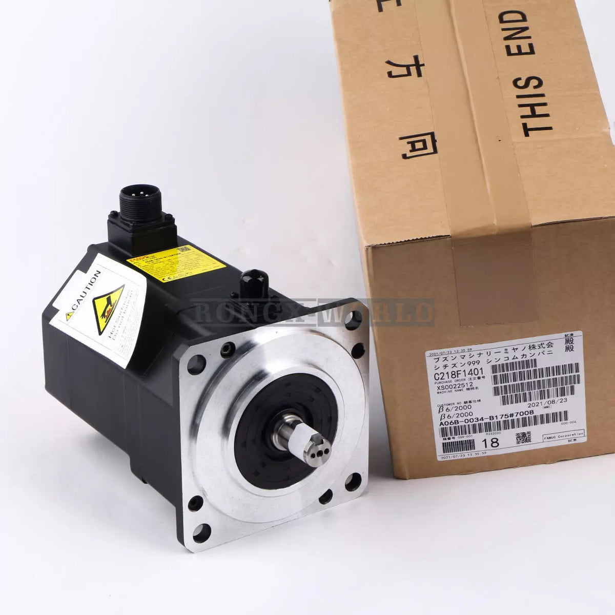 Fanuc A06B-0034-B175 #7008 Servo Mot A06B0034B175 A06B-0034-B175#7008 new - XG eqpt