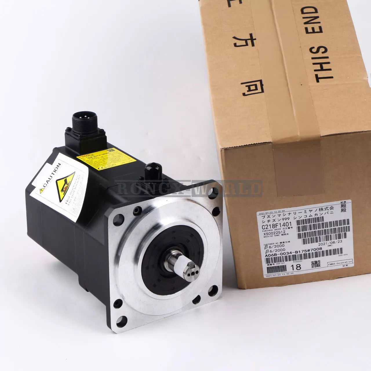 Fanuc A06B-0034-B175 #7008 Servo Mot A06B0034B175 A06B-0034-B175#7008 new - XG eqpt