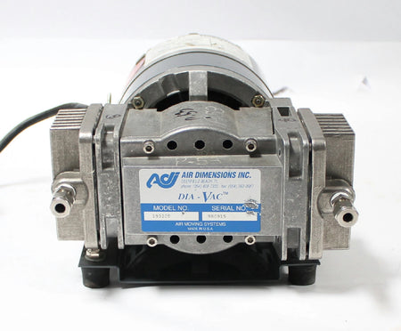Air Dimensions 19320T Vacuum Pump with General Electric 5KH39QNA038BX 1HP Motor