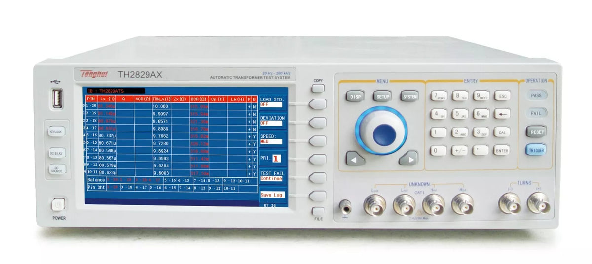 Tonghui TH2829AX Automatic Transformer Test System 24 PIN 200kHz 0.5mHz Tester - XG eqpt