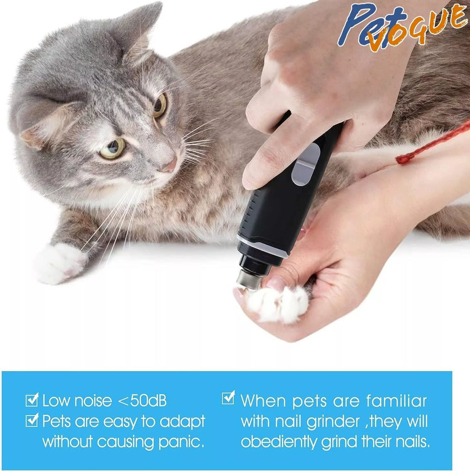 PetVogue Professional Electric Dog Nail Grinder & Trimmer