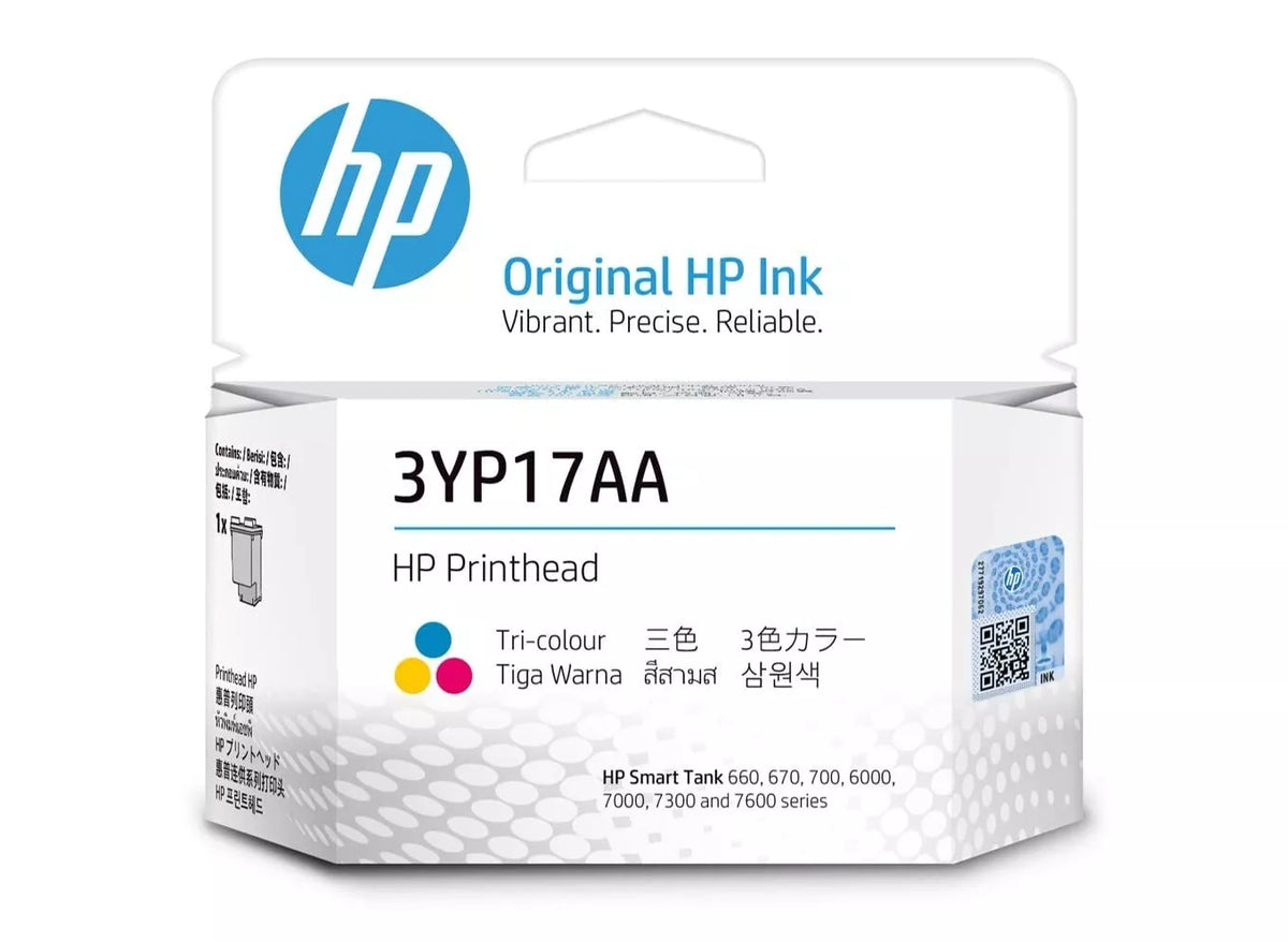 HP 3YP17AE Tri-Color Printhead - Genuine High-Quality Inkjet Replacement