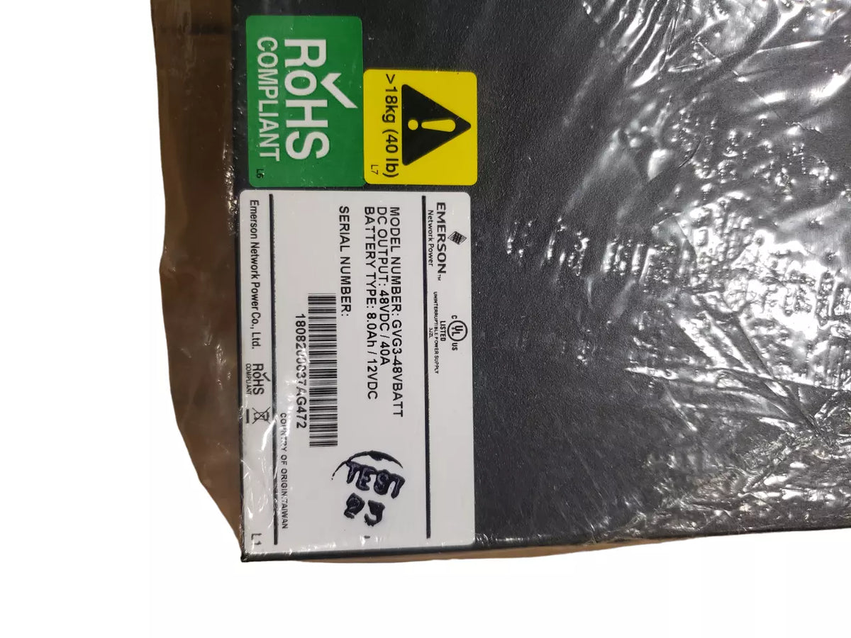 EMERSON GVG3-48V BATT AC Power System
