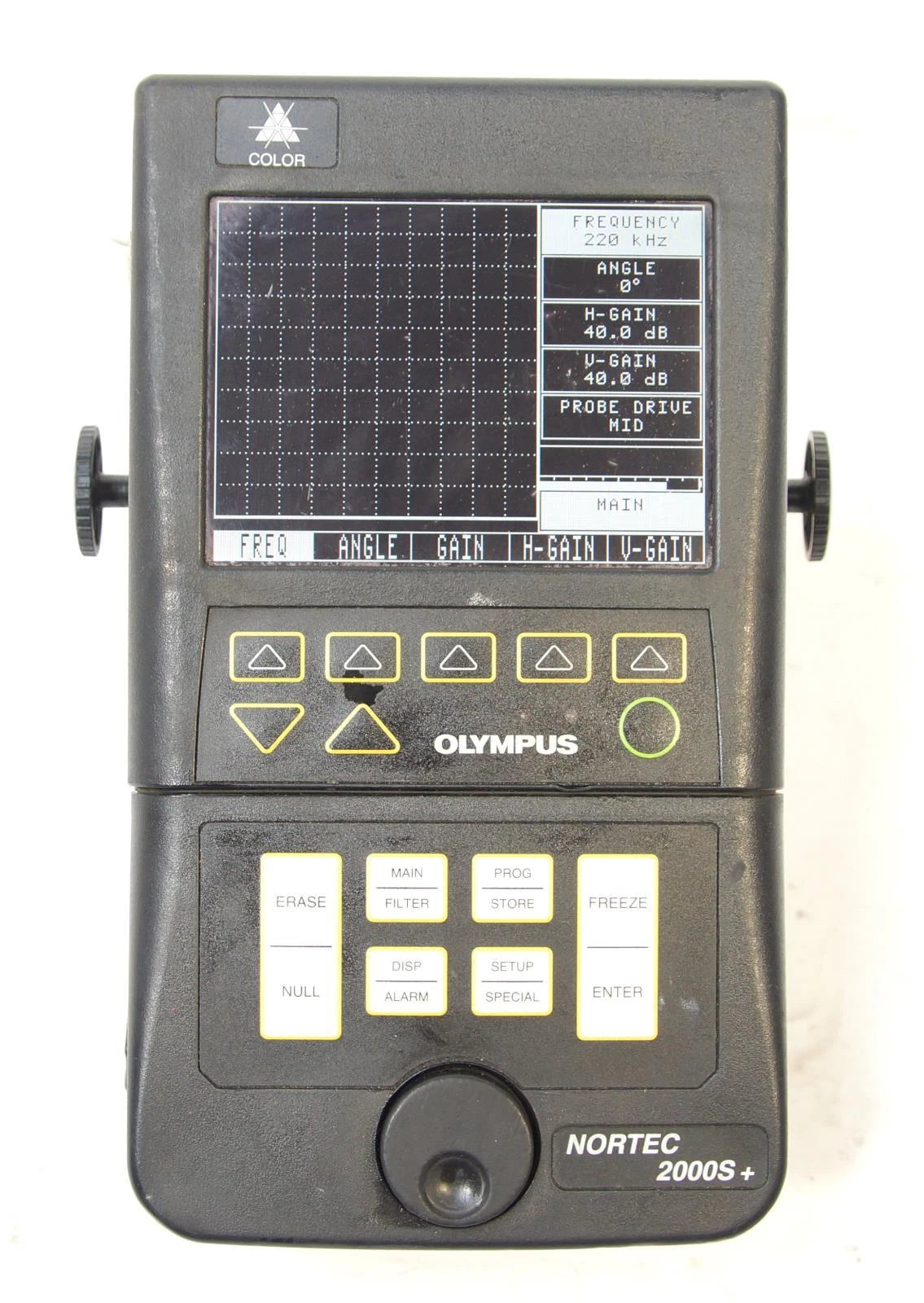 Olympus Nortec 2000S+ Ultrasonic Flaw Detector NDT Inspector