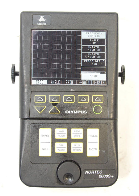 Olympus Nortec 2000S+ Ultrasonic Flaw Detector NDT Inspector