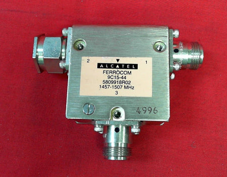 Mini-Circuits 9C15-44 Type N Coaxial Isolator/Circulator 1457-1507MHz