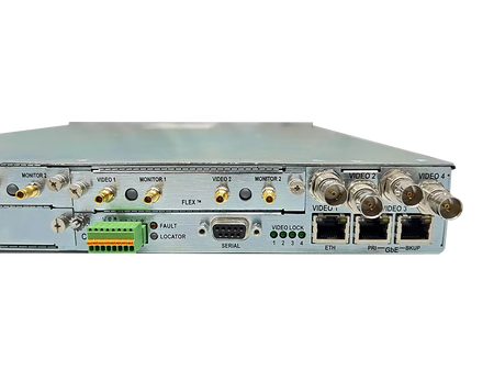 Harmonic Electra 8240 HD AVC 4 Channel SD/HD MPEG-2 and MPEG-4 Encoder 2x IOM-FL