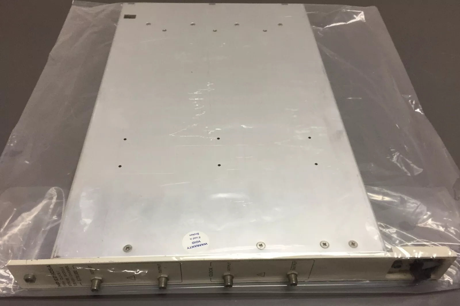 HP/Agilent/Keysight E2905A 1 GHz Clock/Strobe Module 128KBit