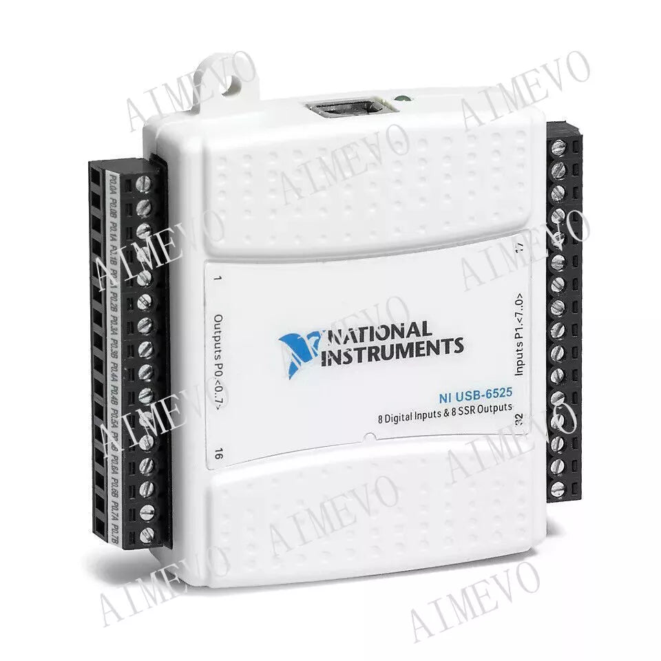 National Instruments USB-6525 Digital I/O / Relay Card, 8ch SSR 8ch NI USB6525 - XG eqpt