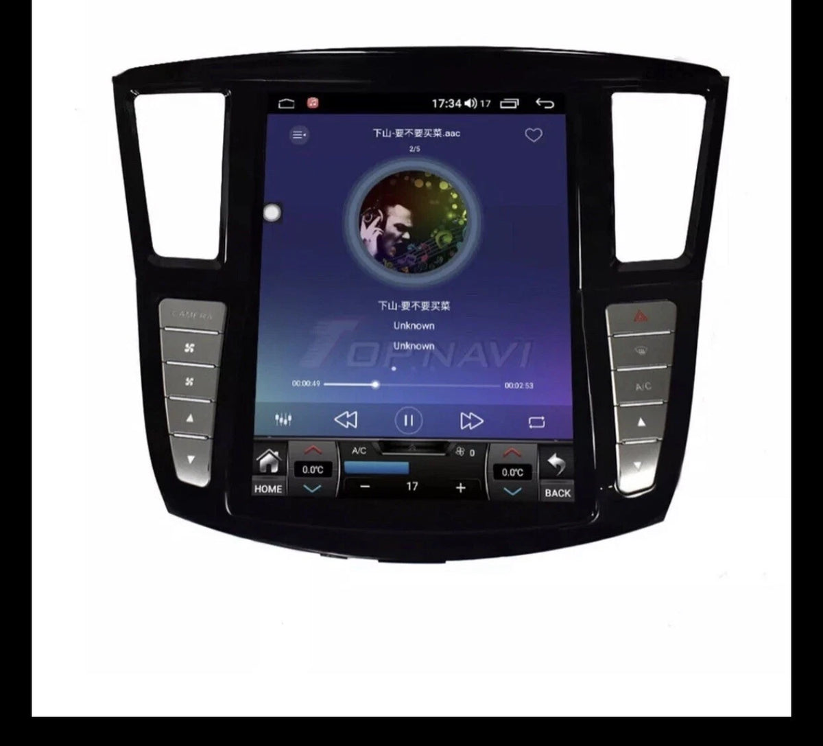 12.1Inch Androind 13 Car GPS Navi for Infiniti QX60 JX35 2012-2019 Stereo 4G BT