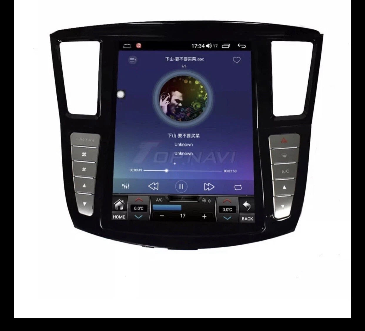 12.1Inch Androind 13 Car GPS Navi for Infiniti QX60 JX35 2012-2019 Stereo 4G BT