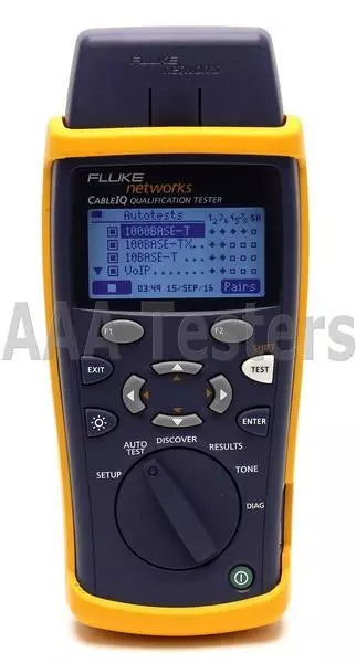 Fluke Networks CIQ-SVC CableIQ Linkrunner Qualification Service Kit CIQ CIQ-100 - XG eqpt