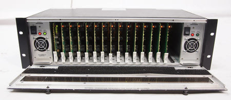 Evertz 500FR Frame with 500FC & 500DA2Q-HD Boards